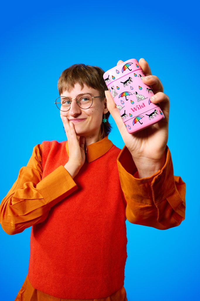 wild akt pride case launch model photograhpy queer colourful