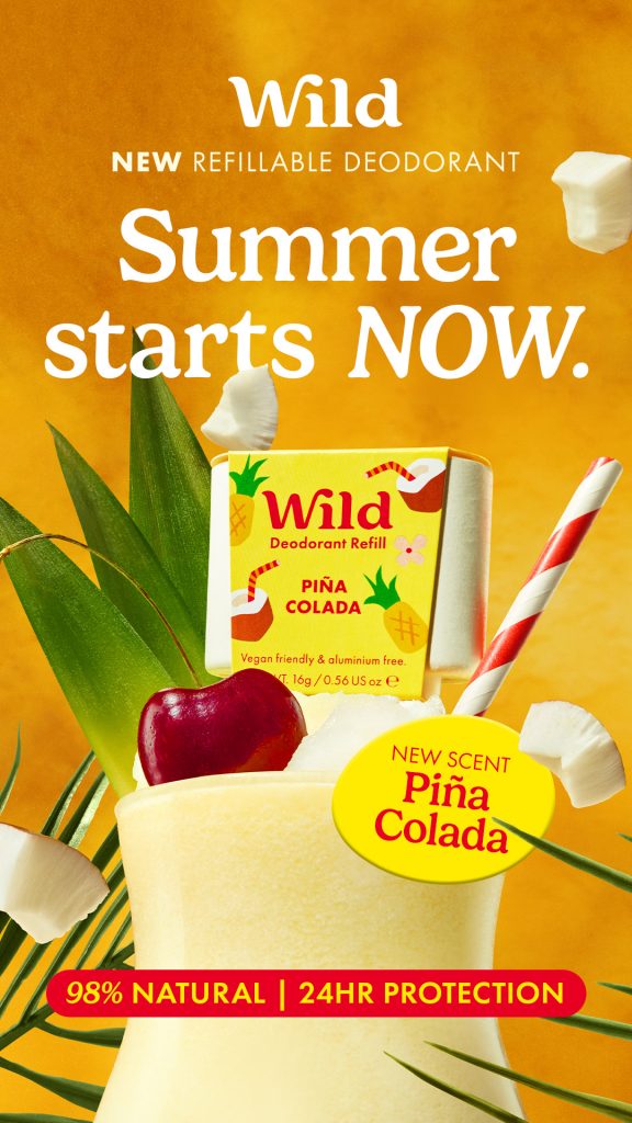 wild photography deodorant pina colada